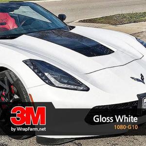 3M [2080-G10] 글로스 화이트 유광 차량 필름 셀프 랩핑 PPF카스킨 생활보호 패키지 마프로 에이버리 크롬