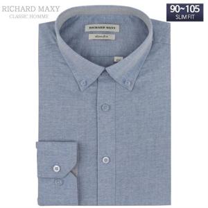 슬라브 솔리드 슬림핏 와이셔츠 - 리차드막시 SMA1272
