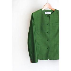 [비꼴리끄]썸머울 바이어스 라운드 숏자켓