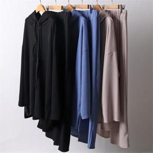 빅사이즈사랑해요 I175L202 오버핏골지후드투피스 RA