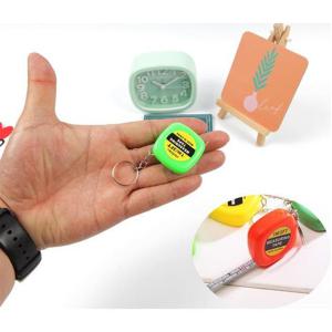 휴대용 미니 소형 열쇠고리 1M 줄자 1P