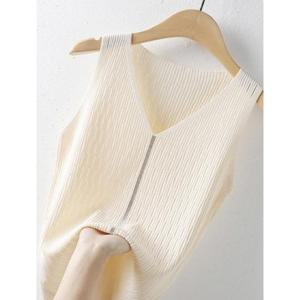 G125716 스판 비즈라인 시스루 나시티