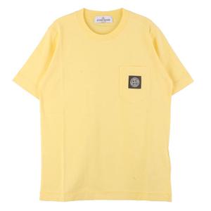 스톤아일랜드 틴에이저 패치포켓 티셔츠 옐로우 761620347 V0030