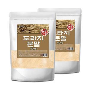 [엄마애손] 국내산 도라지 분말 500g 2개