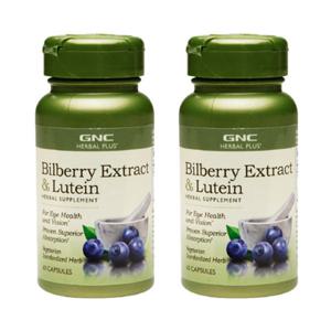 [지앤씨] 빌베리 액스트랙트 앤 루테인 100mg 60캡슐 x2