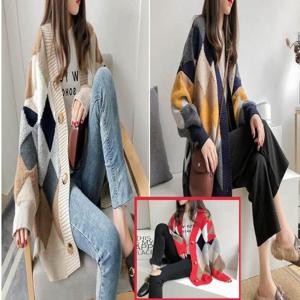 [드림HS몰] 여성 오버핏 루즈핏 박스핏 심플 가디건