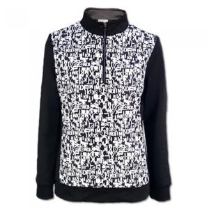 [디블록스] 김영주 여성 레터링 집업 방풍 티셔츠