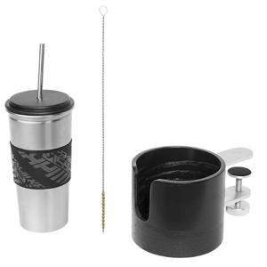 이케아 LANESPELARE 로네스펠라레 머그컵+컵홀더 194.073.11