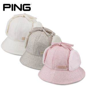 [클럽특가] 핑 겨울 골프모자 여성용 심플 벙거지 3종컬러 모음