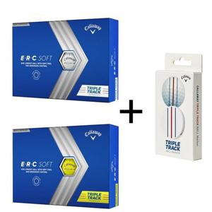 [준골프] 캘러웨이 ERC 골프공 + 트리플트랙 에이밍 볼마커 세트