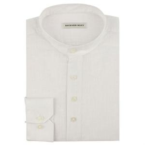 [오버핏/긴팔] 헨리넥 화이트 오버핏 - SMA1293