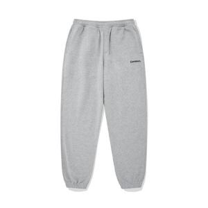 [커버낫] [TAG가 69,000] 어센틱 로고 스웻 조거 팬츠 멜란지 그레이