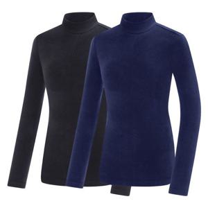 콜핑 여성 기모 긴팔 집업 티셔츠 플리스 목티 여자 겨울