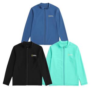 [내셔널지오그래픽 키즈] K232URG710 베이직 스몰로고 집업 3종택 1