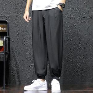 [더블디] 냉장고팬츠 통 조거 허리밴딩쿨링팬츠 IS-PA09