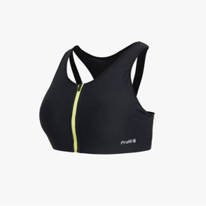 [스파이더] 여성 프로웹 프론트 집 브라탑 SPGFCNBR281WBLK