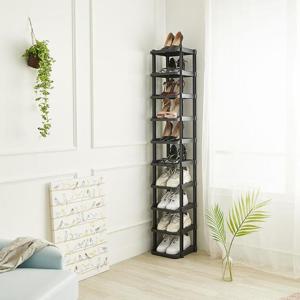 조립식 코너 틈새 신발장 싱글 10단