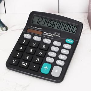 12자리 일반 사무용 탁상용 전자 계산기 DD-11852