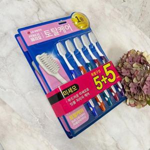 페리오 토탈케어 미세모 칫솔 5+5입