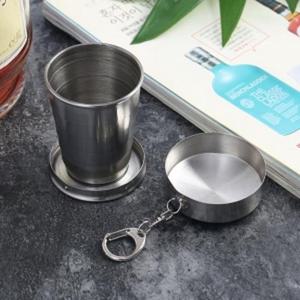 캠핑컵 휴대용 자바라 접이식컵(75ml) 캠핑 등산 술잔