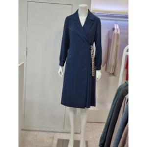 벨리시앙 세이브존04 배색 플리츠 원피스 OP2307