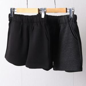 빅사이즈사랑해요 7891L311 기모안감데일리반바지 WW