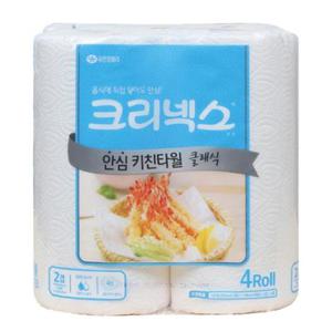 크리넥스 키친타올 KLX 안심 클래식 (150매) (4롤)