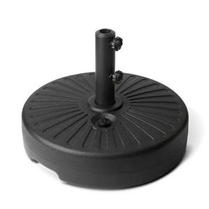 파라솔 받침대 22kg 물통 모래 스틸 기둥 고정 원형