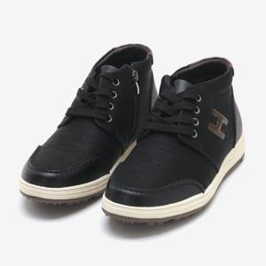 [파파브로]남성 하이넥 심플 로고 운동화 WW-SE-HD7728-블랙