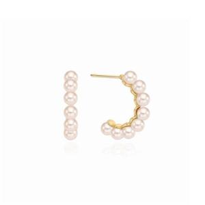 [GB] 하프링 진주 14k GOLD 귀걸이 LPFN4243G