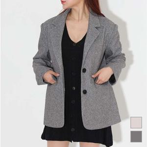 국내산 고퀄리티 클래식 투버튼 여성 겨울 자켓