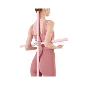 회전 십자 스트레칭봉 핑크