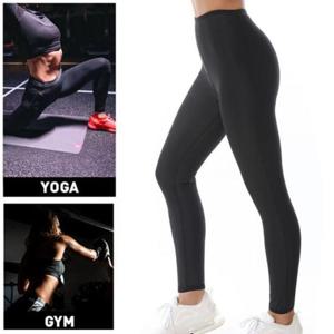 땀복 9부 팬츠 여자 사우나 핫 운동 바지 발열복