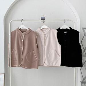 빅사이즈사랑해요 K730L312 데일리양털카라베스트 KD