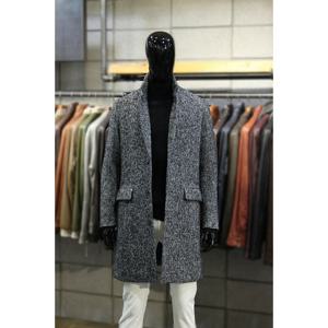 [빠니깔레][빠니깔레] 블랙부클레 캐주얼싱글울코트 d-icoat53bk