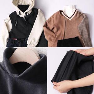 빅사이즈사랑해요 3751L312 목만있는페이크목폴라 WW