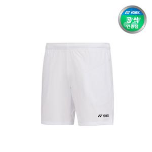 요넥스 배드민턴 여성 반바지 화이트 231PH002F