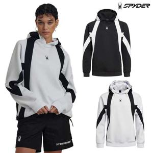 [스파이더] 남성 컬러블록 후드 티셔츠 SPIPCNHD301M