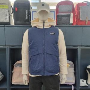 케이스위스_E1JK413IV_겨울 우븐패치 플리스 본딩자켓