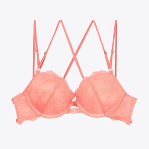 [섹시쿠키]오렌지,블랙 빽 스트랩 앞훅크 브라2종택1 SCWBZ511SCWBZ515