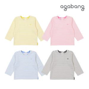 [아가방]나나ST티셔츠(D/GREY PINK BLUE YELLOW)_01Q151001