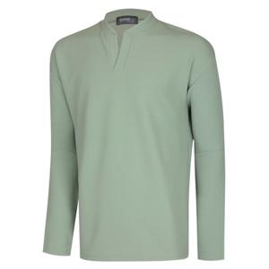 [파파브로]남자 헨리넥 데일리 V트임 긴팔티 SO-TSA-Q019-올리브