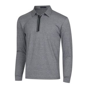 [파파브로]남자 사방스판 스판 긴팔 카라티 LM-KAA-MC341-그레이