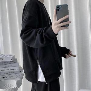 [더블디] 남성 캐주얼 패션 오버핏 무지 박시한 맨투맨 IS-TS20