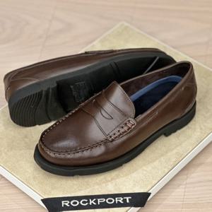 R 락포트 CJ2599 모던 프렙 페니 페니 남성 정장 캐주얼 로퍼(3.5CM)