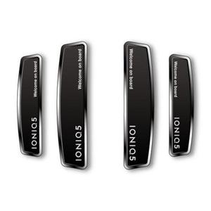 아이오닉5 블랙 쉴드 엠블럼 도어가드