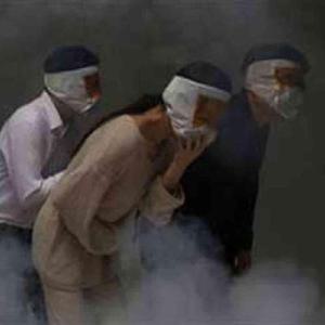 화재대피 LS 화재대피 습식방연 마스크 소방용품