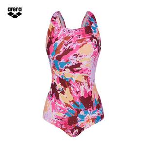 아레나 여성 칵테일 A4SL1LS01 PNK (주머니백 증정) 일반 U백 브라컵내장 원피스 실내수영복