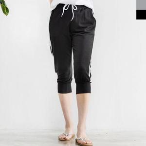 [라일리] Rly GAA M701G 커플여자한줄7부트레이닝바지