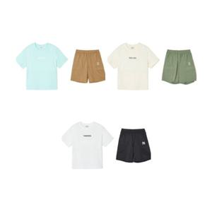 [MLB키즈]아웃도어 반팔 티셔츠 세트 3종택 1 (7AS1CP243)